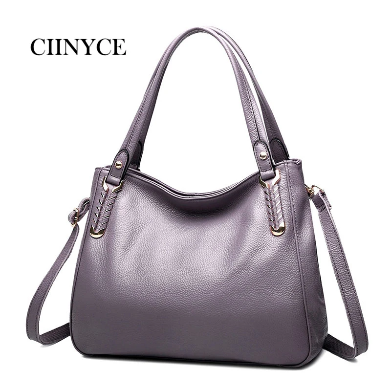 

Genuine Nature Cow Skin Vintage Handbag Women Retro Real Leather Cross Body Cowhide Shoulder Big Travel Totes Bags Bolsos Mujer