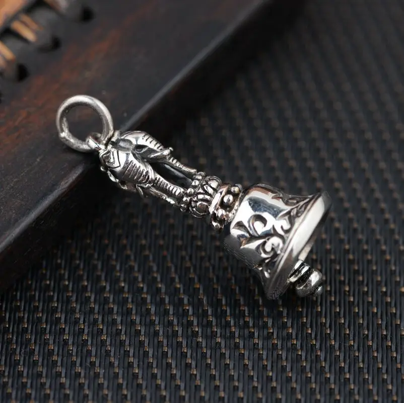 

Real Silver Buddhism vajra Thai silver wholesale 925 pure silver pendant archaize style men present