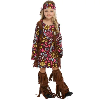 

Groove Child Peace & Love 70s Vintage Hippie Costume