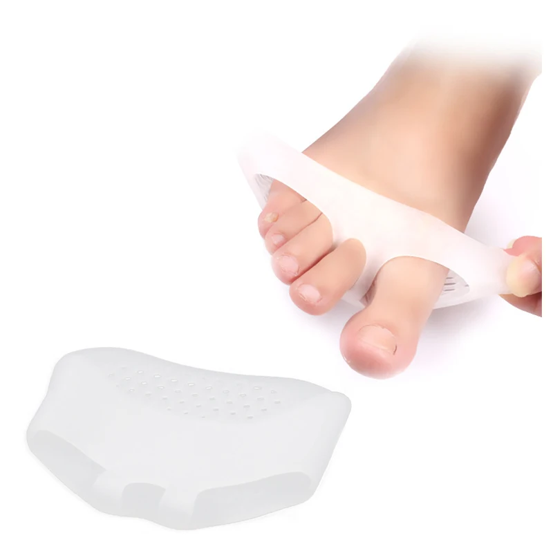 

1 Pairs Gel Soft Toe Separator Bunion Splint Cushions Beehive Shaped Forefoot Brace Sleeve Metatarsal Pads Foot Pain Relief