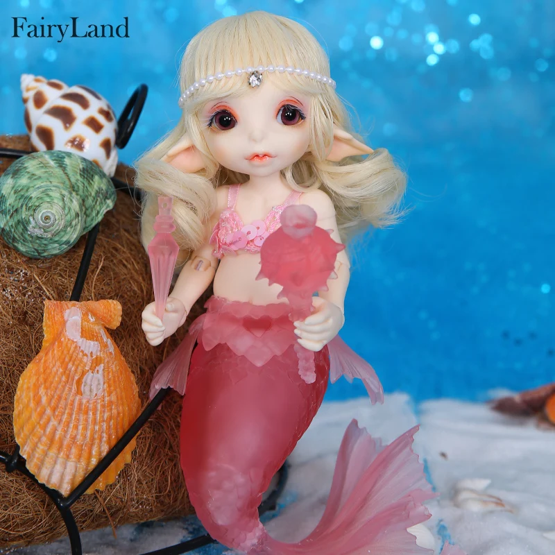 Бесплатная доставка Mari Doll Realfee BJD 1/7 фантастический шарик Русалочки шарнирные
