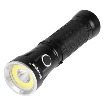 

Portable LED 4 Modes Head Rotation Flashlight Adjustable Head Flashlight Tactical Led Flashlight 90 Degree Rotation