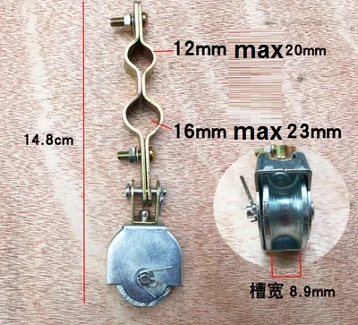 

1--5pcs snatch pulley block cable steel wire rope wheel, pulley lifting chain hoist chain block crane lifting rigging hardware