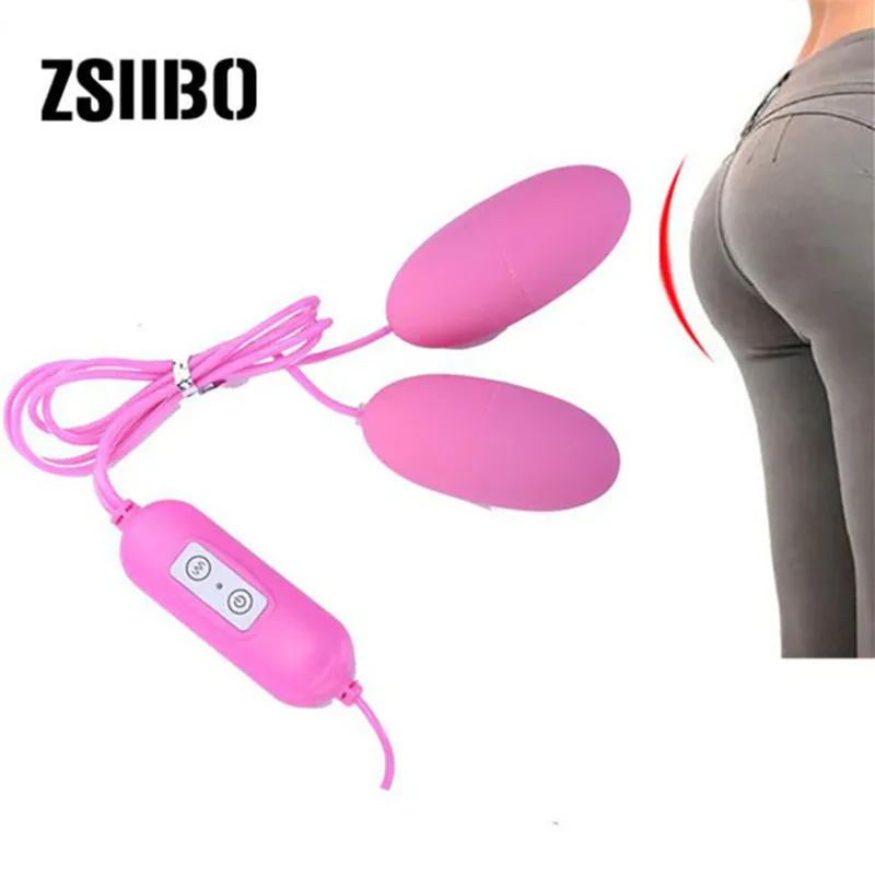 Sex toys for woman Two Silica gel vibrators Double Stimulation with Front Back Pinch Double enjoyment of vagina anus Anal plug