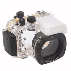 Meikon подводный Камера Водонепроницаемый Корпус чехол для Canon EOS G15 как WP-DC48