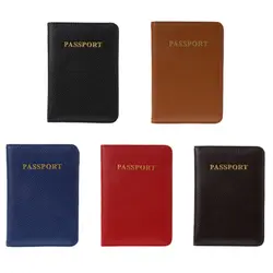 THINKTHENDO новый специальный дорожный Паспорт ID-карты держатель для банковских карт Чехол протектор Органайзер кожаные держатели для карт Мода