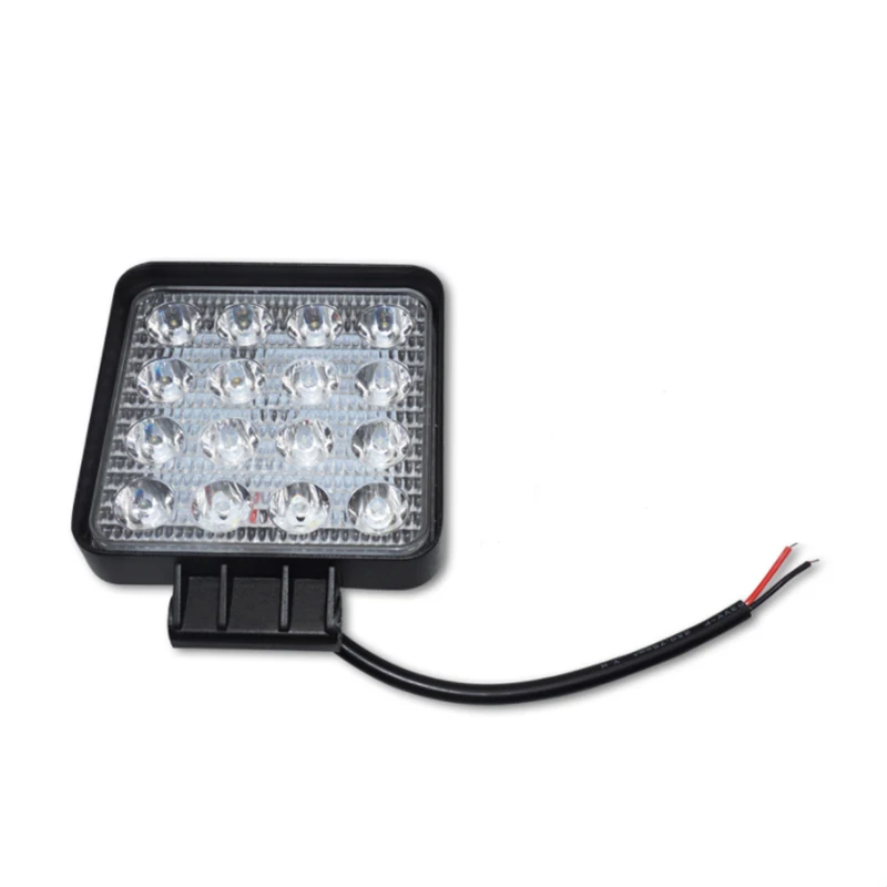 Waterproof Car Boat 48W Floodlight LED Off-road Work Light Lamp 10-30V Super Bright Truck Driving LED Working Light Car-Styling