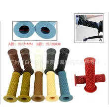 Для Harley 883 1200 Yamaha Kawasaki CB400 резиновые ручки мотоцикла бар Захваты мопедов руль Универсальный Аксессуары для мотоциклов