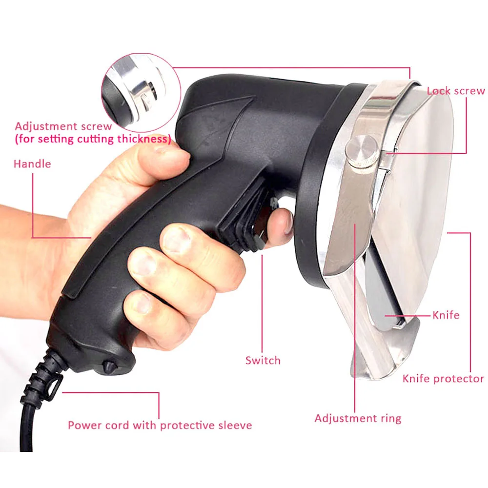 Kebab Knife Kebab Slicer EU Plug/UL Plug Shawarma Cutter Slicer Knife Gyros Knife Gyro Cutter