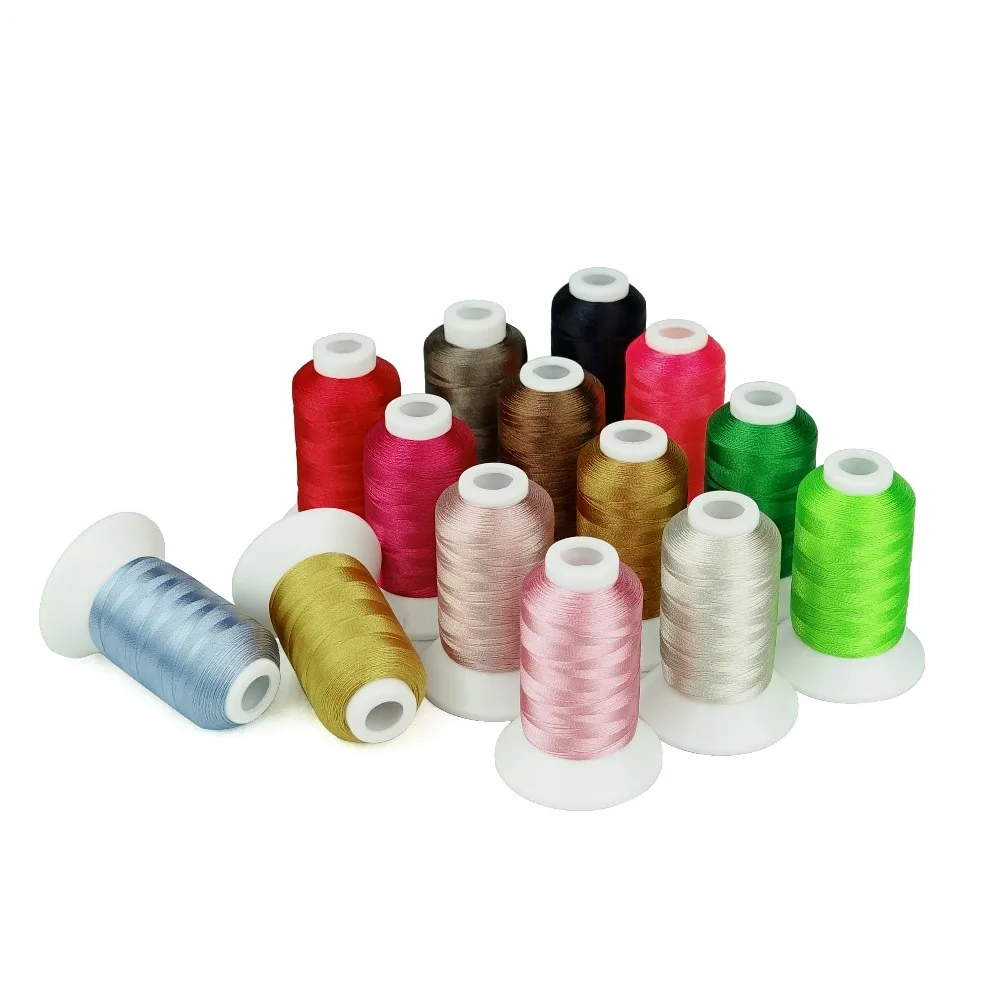 Simthread embroidery machine thread 14 colors 550y only 50 sets leftin
