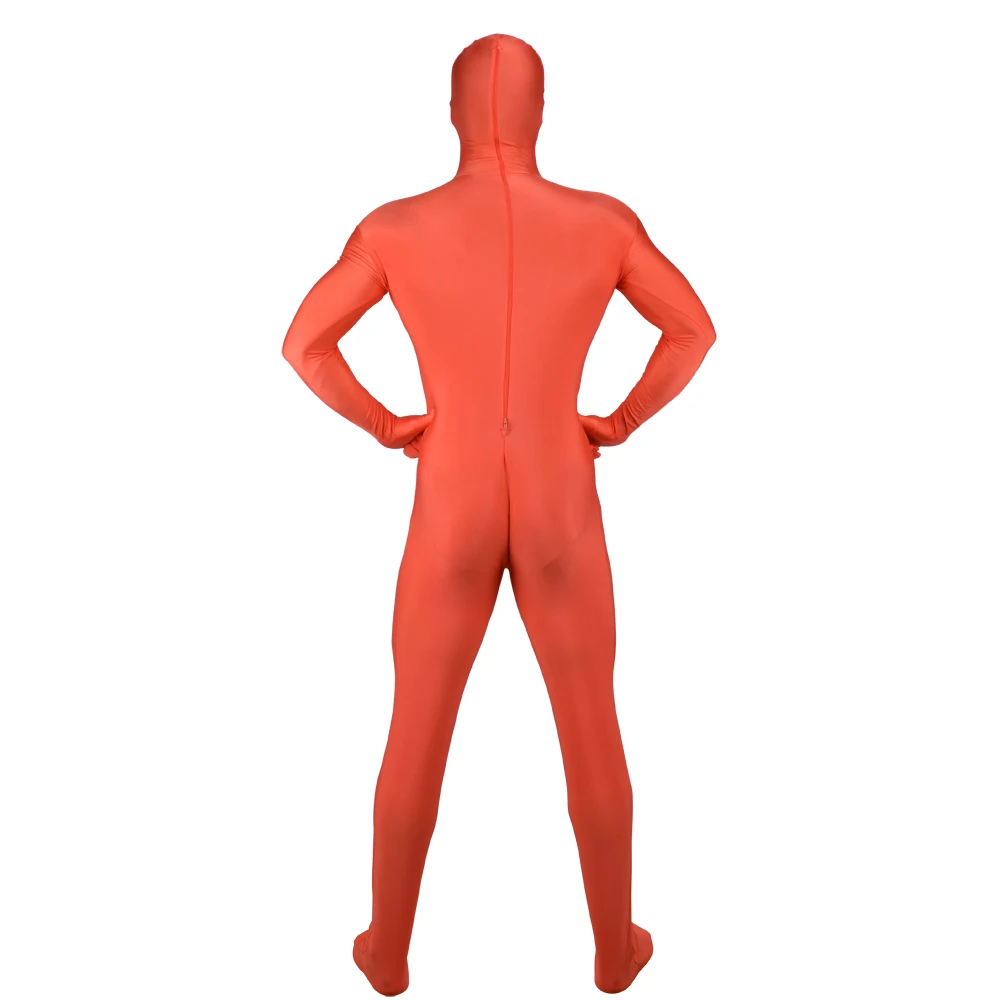 (SCM033) Spandex Nylon Lycra Fetish Zentai Suit Full Body Unisex Second Skin Transparent Tight