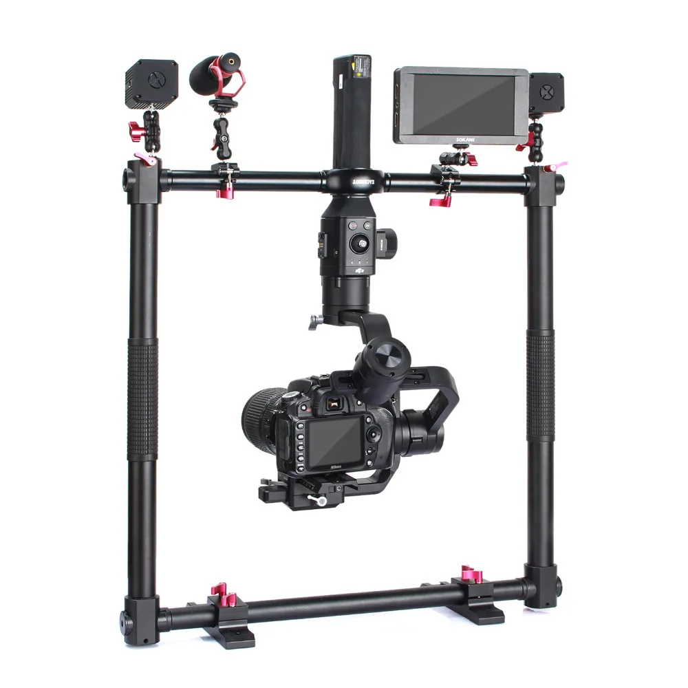 Двойная Ручка для DJI Ronin S Feiyu AK2000 AK4000 Zhiyun Crane Plus/Crane 2 AFI Moza air 2 Gimbal ручные аксессуары