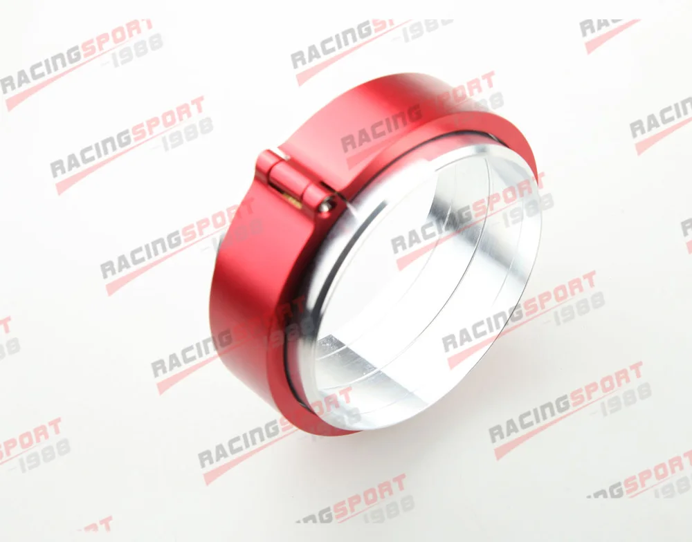 Универсальный алюминиевый " турбо двустворчатый хомут зажим LIKCC3 - Цвет: CC-3-RED