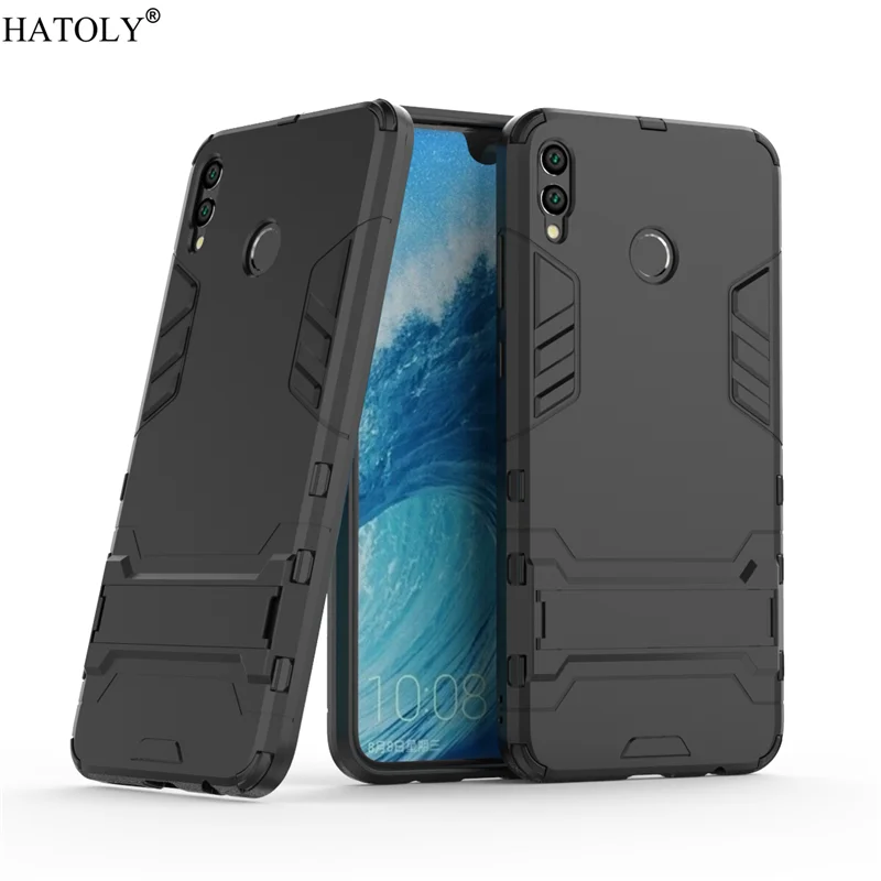 Для Huawei Honor 8X Max Чехол резиновый робот Броня корпус жесткий чехол для телефона