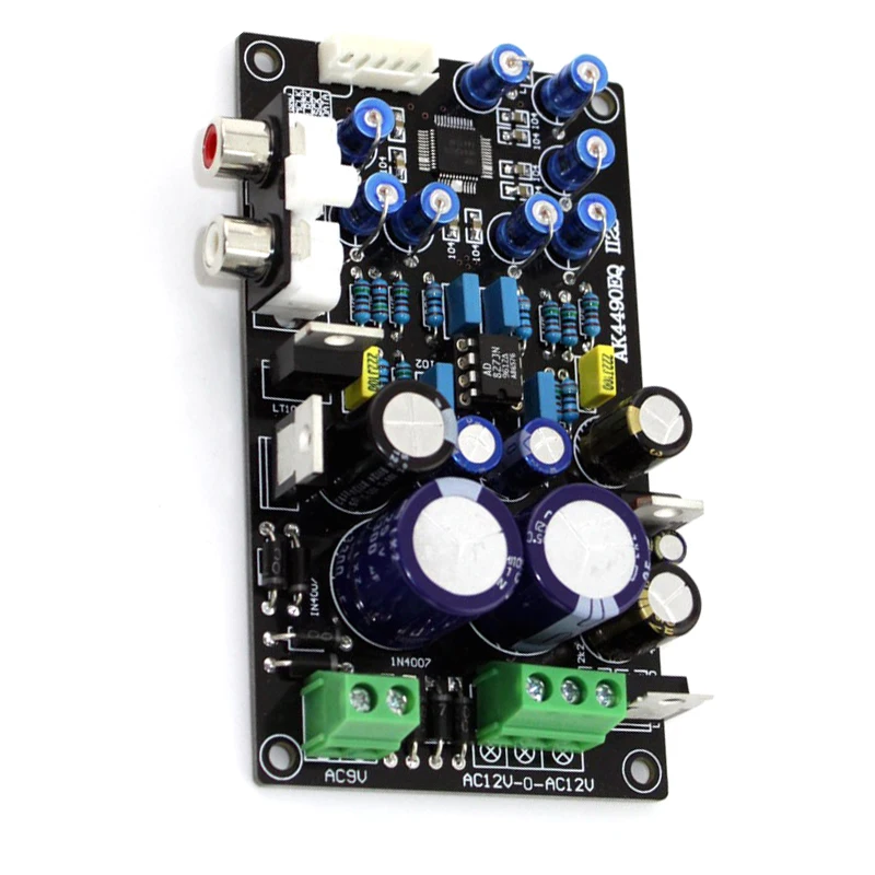 Собранный AK4490EQ AK4490 II2S DAC декодер поддержка 32BIT 768K HiFi плата G6 008|Цифро-аналоговые