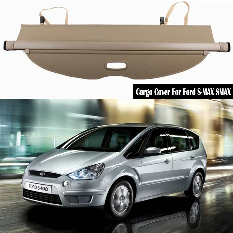 Задний грузовой Чехол для Ford S-MAX SMAX 2007 2008 2009 2010 2011 2012 2013 2014 2015 конфиденциальность