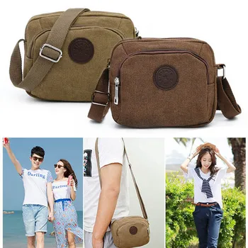 

Men Retro Canvas Crossbody Bag Casual Satchel Messenger Shoulder Bags Best Sale-WT