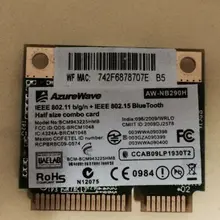 AzureWave AW-NB290 BCM2070 BCM943225HMB 300 Мбит/с 802.11b/g/n Половина мини PCI-Express BT3.0 Wlan Беспроводная Wifi карта