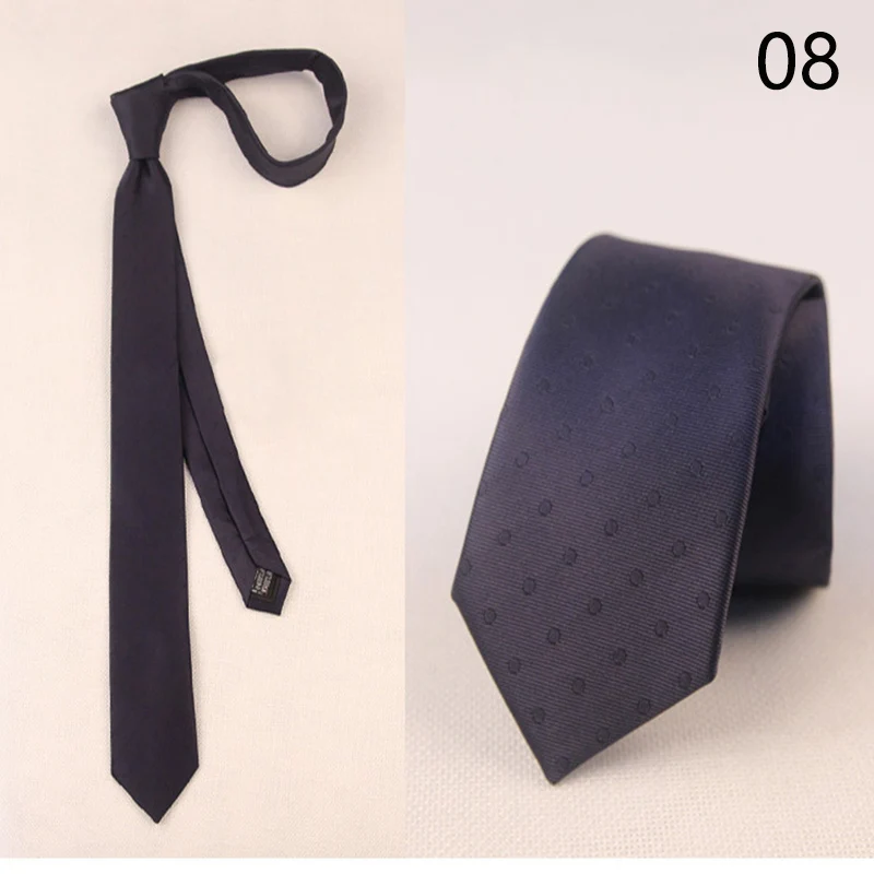 Высококачественный 1200 игла полиэстер галстук корейский Узкий Тонкий Повседневный 6 см деловой Свадебный галстук клетчатый галстук бизнес - Цвет: 6008