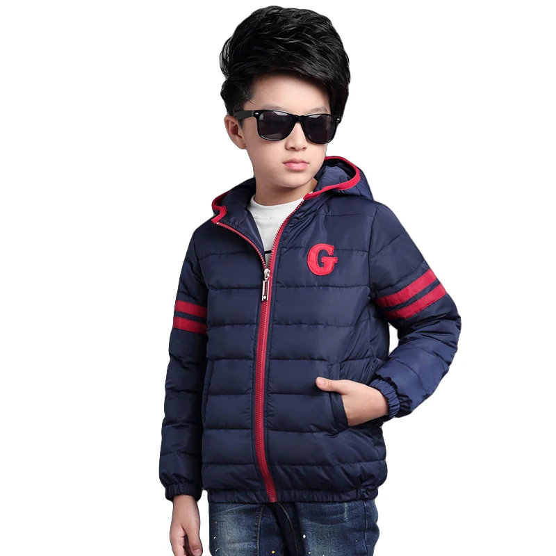 5T 14T Kids Winter Jacket Long Winter Coat Russian Winter Coats