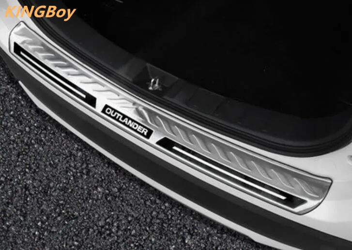 2016 2019 для mitsubishi outlander Высококачественная задняя защитная пластина из нержавеющей