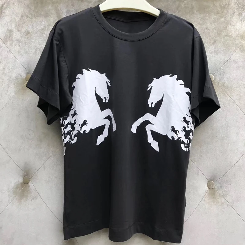 corail Rouge 2019 Manches Confortable De D'été Femme Courtes Haut Noir T shirt O Pour cou Nouveau blanc Mode Décontracté Dames Tshirt Femmes I1vqR