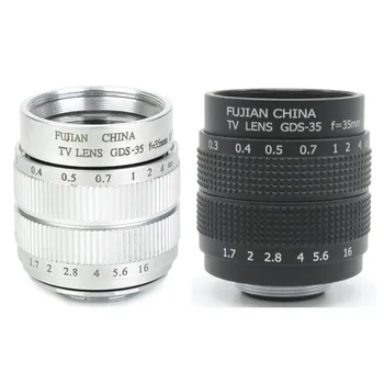 

35mm F1.7 CCTV Lens+C Mount for C-M4/3 Mount Ring for Panasonic GF5 GF6 G3 G5 G7 GH2 GF3 GX7 GH5 GH4 GH3 GX8H GX8 G7H G7K GM5