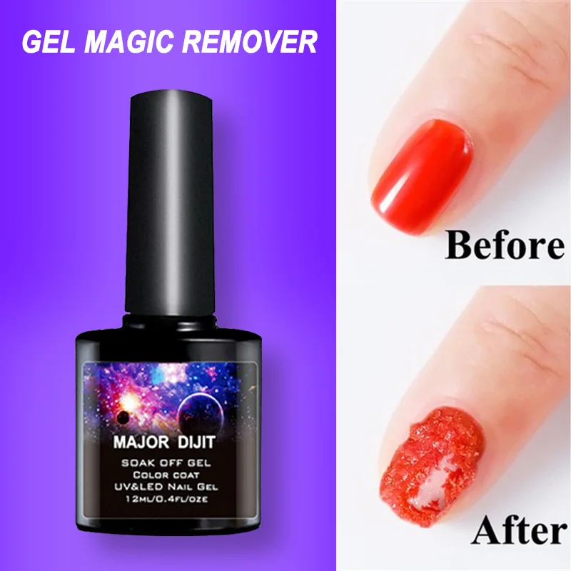 

Nail UV Gel Polish Burst Magic Remover Gel Liquid Surface Sticky Layer Residue Nail Art Acrylic Cleaner Manicure Tools