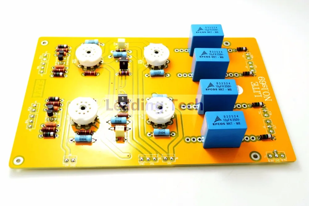 LITE LS69 полный сбалансированный преусилитель ECC88 * 4 w/6DJ8 Tubes усилитель высокое