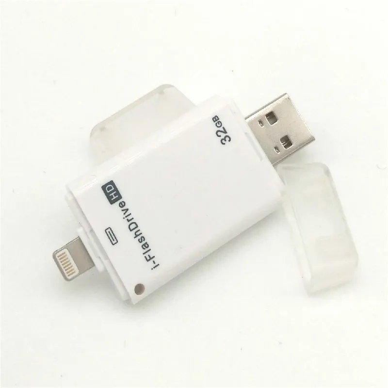 

i-Flashdrive 32G Smartphone Otg USb Pen Drive Lightning/Usb Flash Drive For iphone 5/6/6plus ipad Built-in Memory Card Usb Stick