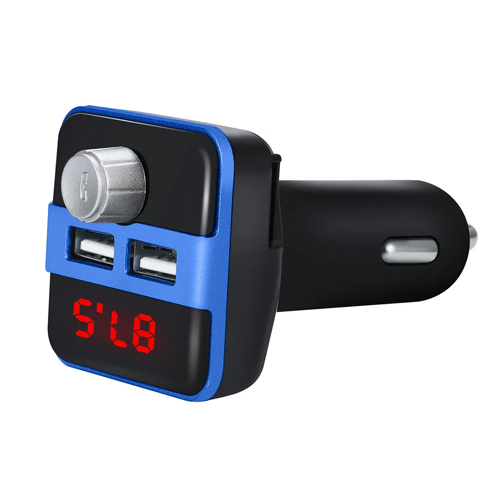 Беспроводной Bluetooth Автомобильный MP3-плеер fm-передатчик радио Lcd 2 Usb громкой связи бесплатный цифровой дисплей автомобиля зарядное устройство Автомобильный Стайлинг# N