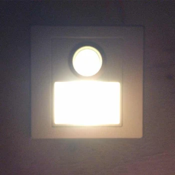 

KINLAMS LED PIR Infrared Detection Motion Sensor Wall Lamp Night Light Embedded Stair Step Ladder Induction Corner Aisle Light