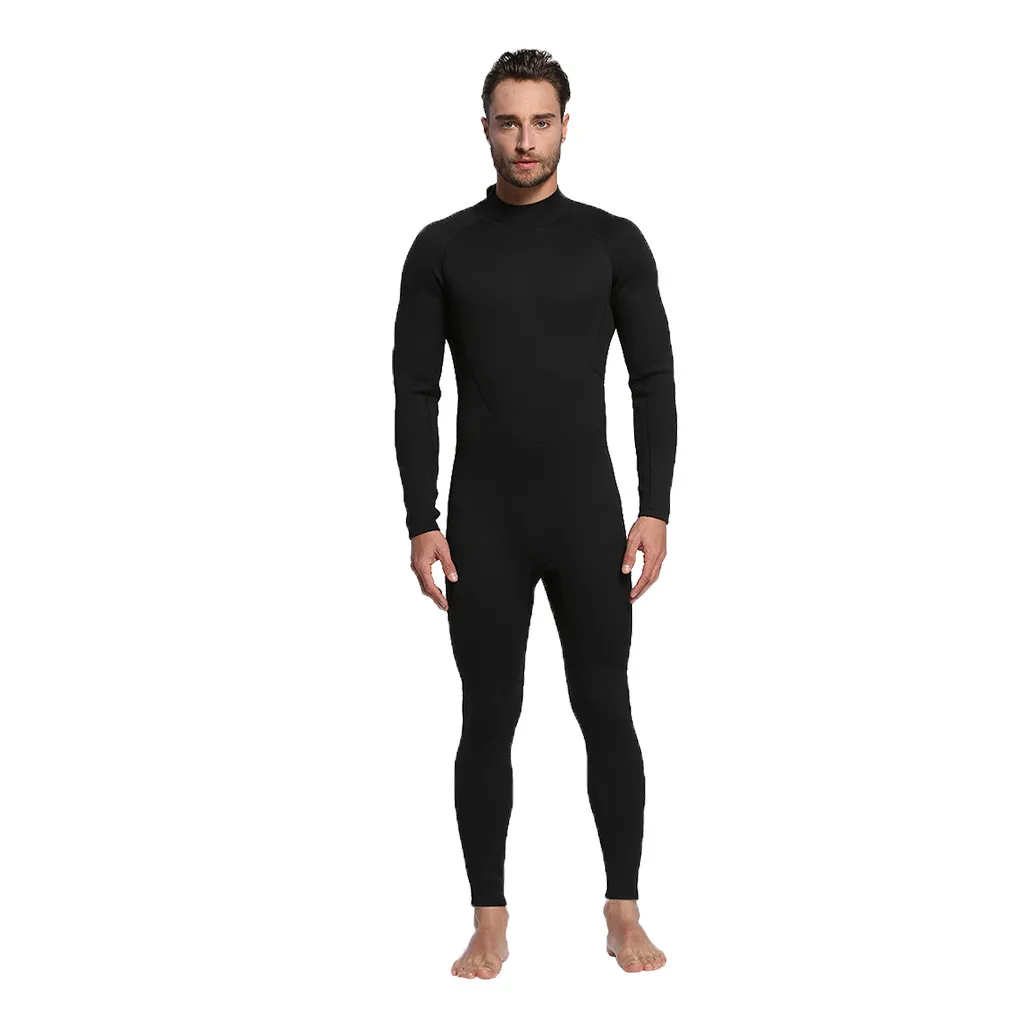 

3MM Neoprene Wetsuit One-Piece and Close Body Diving Suit for Men Scuba Dive Surfing Snorkeling Spearfishing Plus Size M02