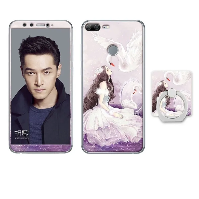 Huawei honor 9 lite case cover glass screen protector (4)