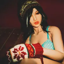 poupee silicone,153cm full silicone sex doll real, vagina and breast,Oral sex anal,metal skeleton,adult products for men UK160