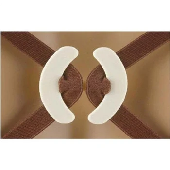 

Shadow-Shaped Buckle Silicone Wedding Bra Straps Clip Conceal Clear Cleavage Bra Extender Holders Bra Click