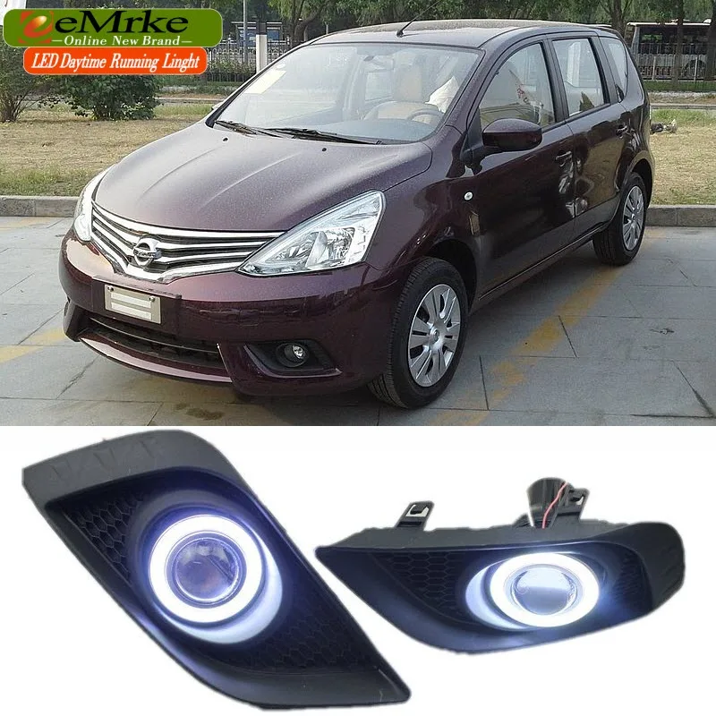 2in1 Kabut Malaikat Mata DRL Untuk Nissan Grand Livina L11 