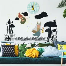 Красивая наклейка на стену, украшение для спальни, аксессуары для декора кухни