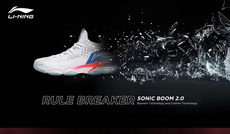 Li-Ning/Женская обувь SONIC BOOM; коллекция 2,0 года; обувь для бадминтона с подкладкой из моно пряжи; спортивная обувь; кроссовки; AYZP002 XYY110