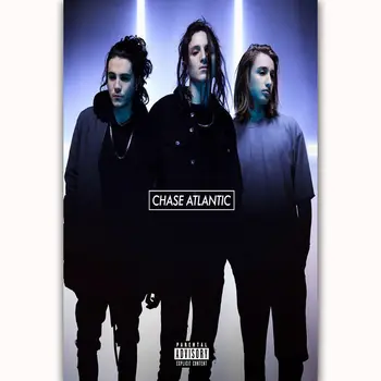 

Q2077 Posters and Prints New Chase Atlantic Custom Pop Music Group Stars Singer Art Poster Canvas Painting Home Decor