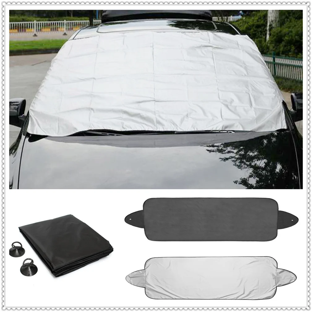 

car Prevent Snow Ice Sun Shade Dust window Windshield Cover Protector for Volkswagen vw Touran 1.4 Fox 1.2 Touareg2 GolfA5 GT