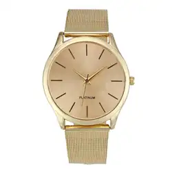 Часы Для женщин часы Классическая мода золото Женева кварцевые Нержавеющая сталь благородный наручные часы красивые элегантные удобные
