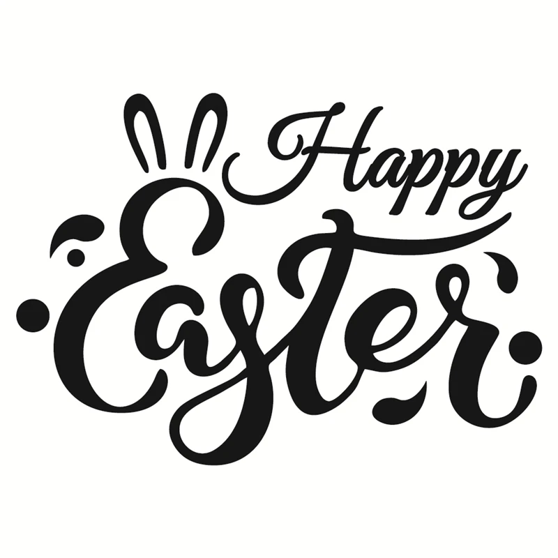 

Eastshape Letter Happy Easter Metal Cutting Dies Scrapbooking for Card Making DIY Embossing Cuts Craft Die New Die
