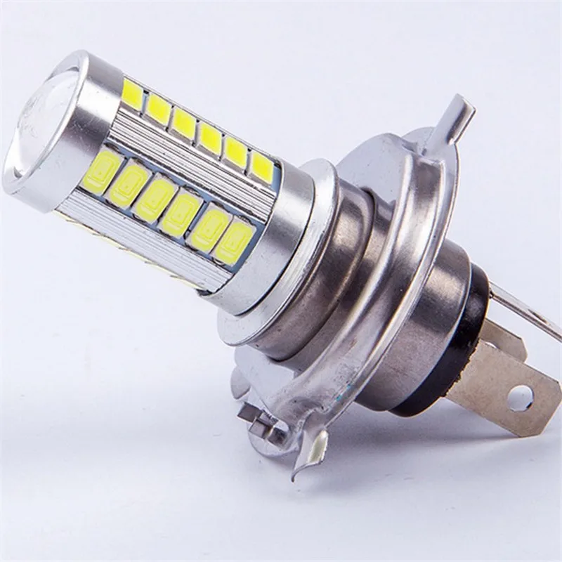 1 шт. H4 H7 светодиодный 5630 33SMD 8 Вт 33 лампы Автомобильные светодиодные фары 12 V 800lm