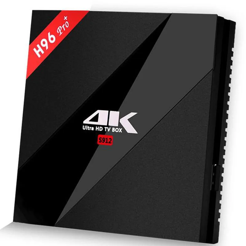 

Orignial H96 pro plus Smart Android 7.1 TV Box 2GB 3GB 16GB 32GB Amlogic S912 Octa Core 2.4G 5.8G WiFi H.265 4K Set Top Box