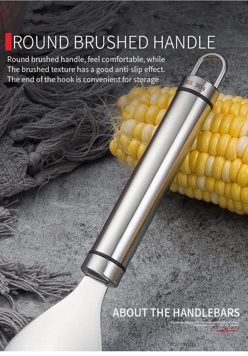 1pc Corn Threshing Peeler Stripper Corns Cob Remover Cutter Stainless Steel Peeler Vegetable Peeler Corn Planer