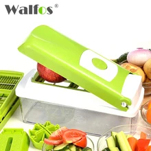12 STÜCKE Multifunktionale Schneider Gemüseschneider Mandolinenschneider Mit Austauschbaren Edelstahl Peeler Grater