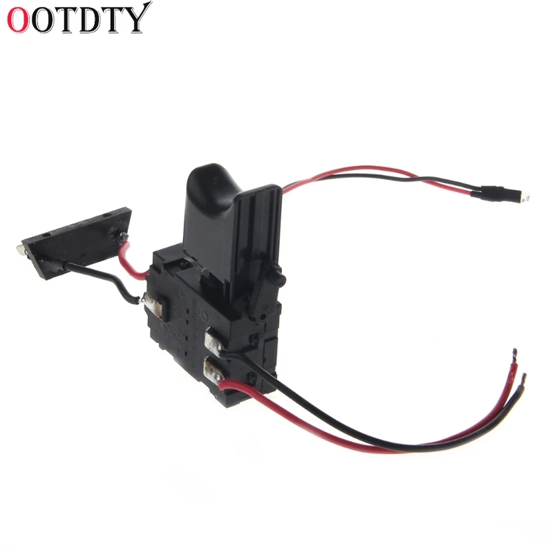  Electric Drill Dustproof Speed Control Push Button Trigger Switch DC 7.2-24V