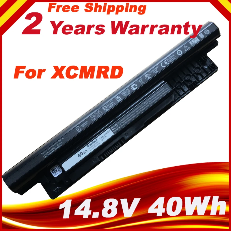 Оригинальная батарея XCMRD для ноутбука DELL Inspiron 3421 3721 5421 5521 5721 MR90Y 40 Вт ч бесплатная