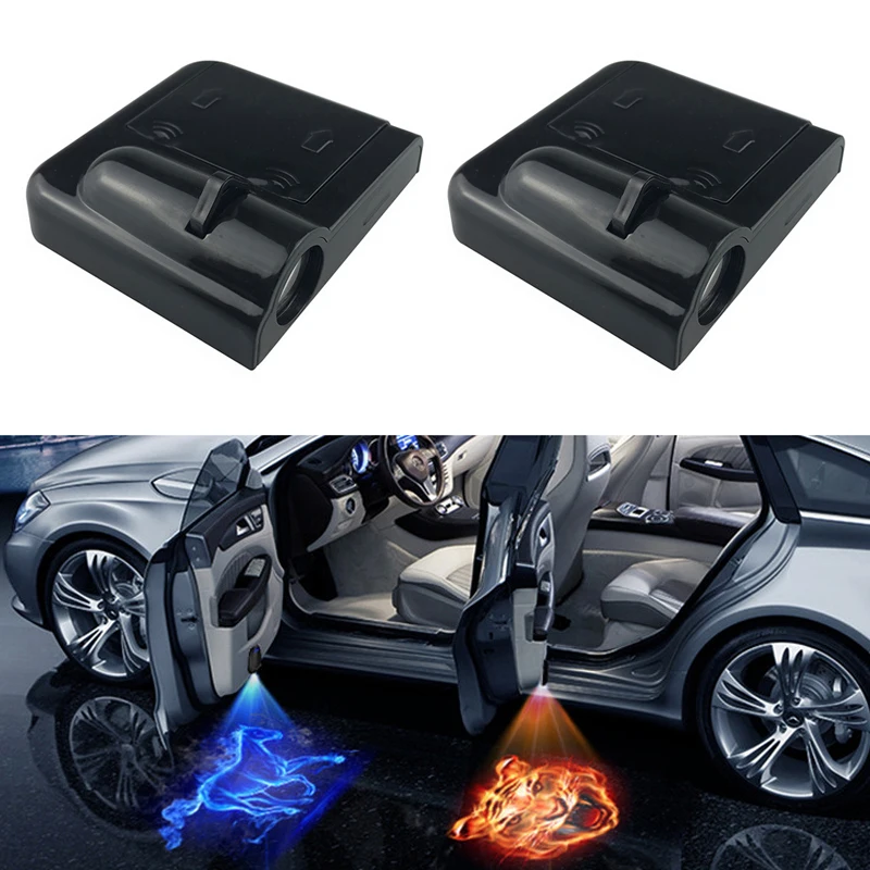 

1PCS Wireless Led Car Door Welcome Laser Projector Logo Ghost Shadow Light for Toyota Volkswagen Ford BMW Hyundai Kia Mazda Audi
